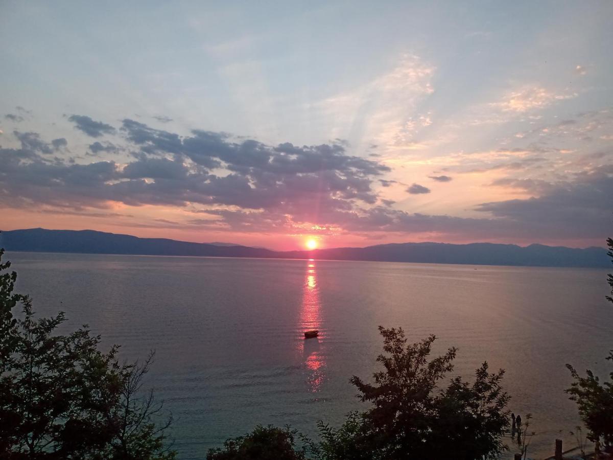 Apartments Vela - Pestani, Ohrid Bagian luar foto